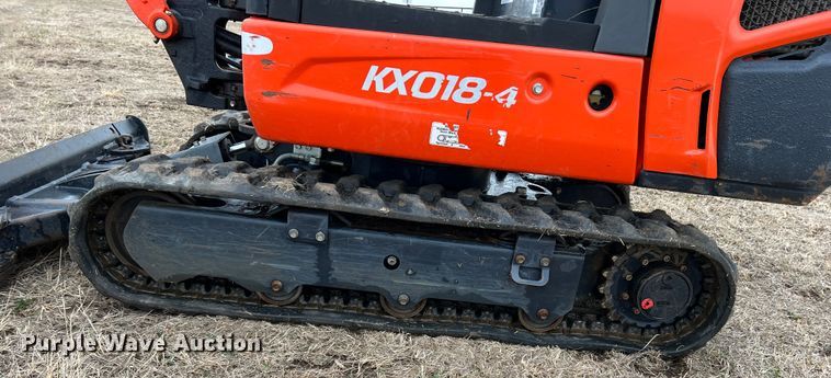 image for item DQ5811 2020 Kubota KX018-4  mini excavator