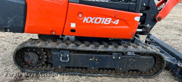 image for item DQ5811 2020 Kubota KX018-4  mini excavator