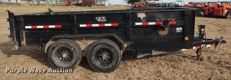 image for item DQ5817 PJ  dump trailer