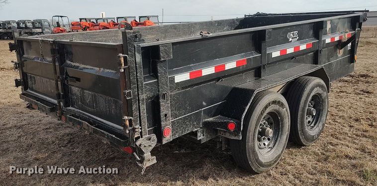 image for item DQ5817 PJ  dump trailer