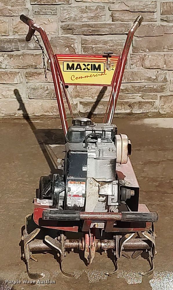 image for item DQ5818 Maxim Commercial  tiller