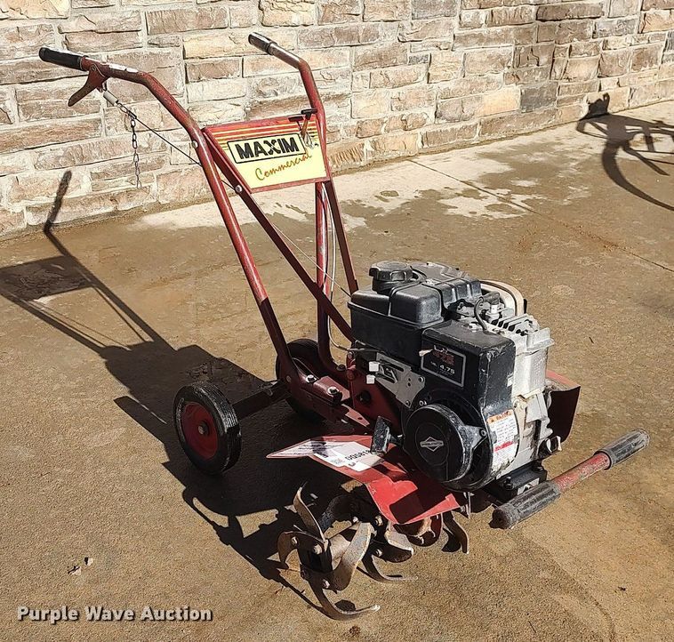 image for item DQ5818 Maxim Commercial  tiller