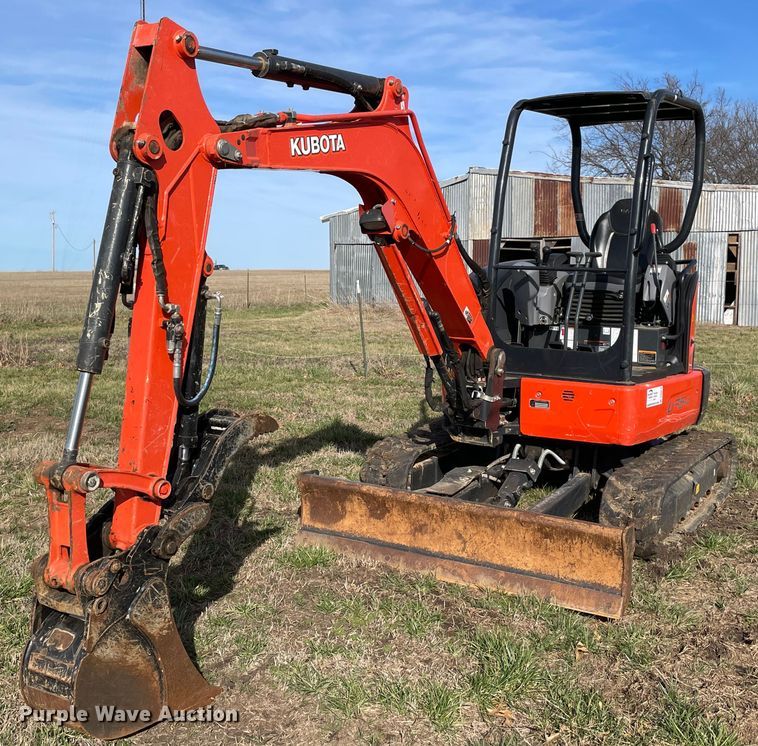 image for item DQ5819 Kubota U35-4  mini excavator