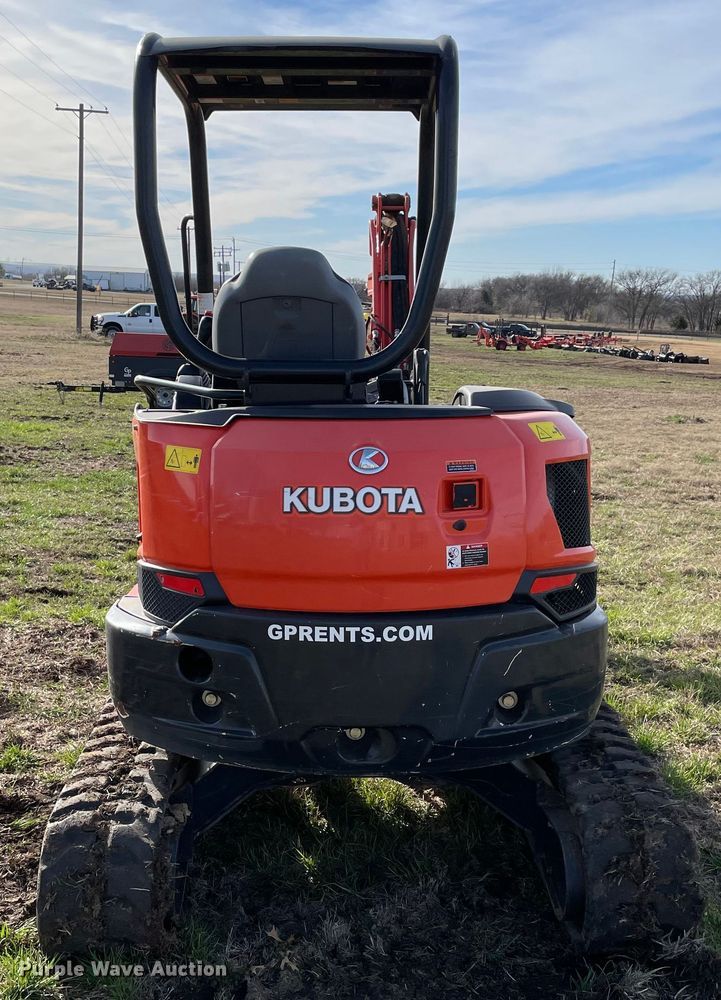 image for item DQ5819 Kubota U35-4  mini excavator