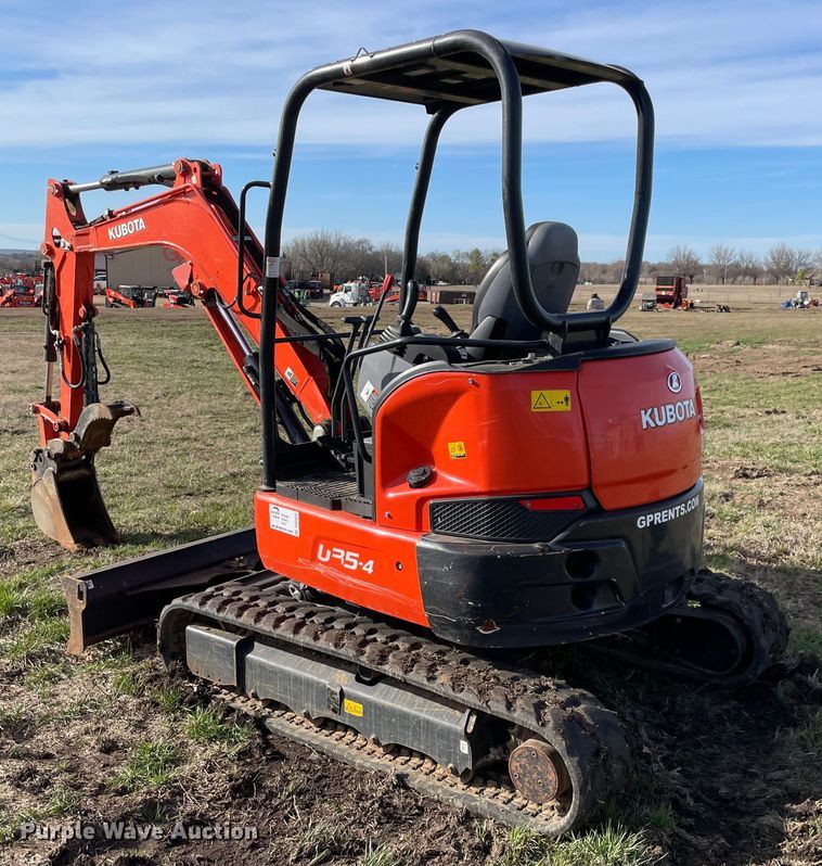 image for item DQ5819 Kubota U35-4  mini excavator