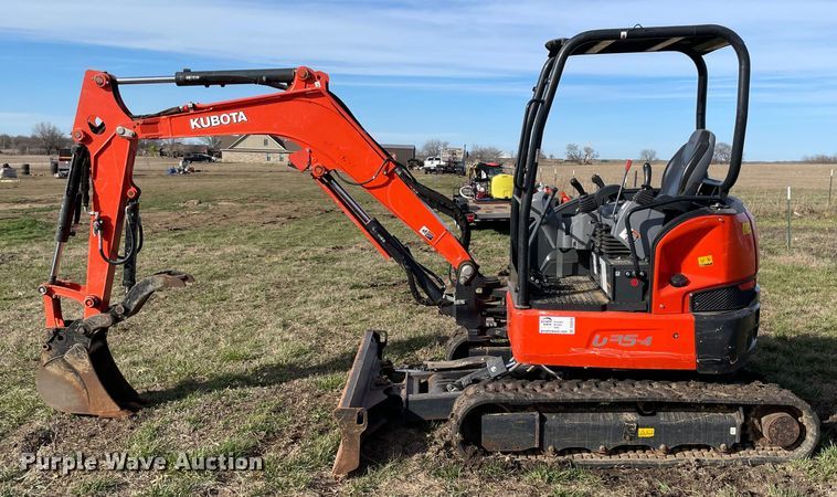 image for item DQ5819 Kubota U35-4  mini excavator