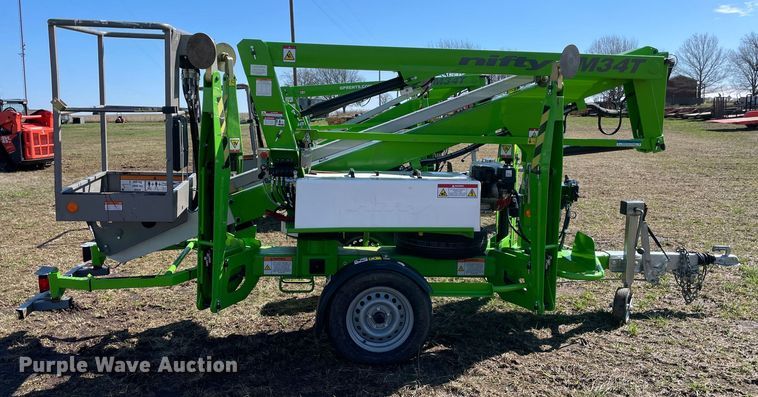 image for item DS2827 2021 Nifty TM34T  boom lift