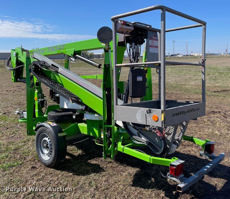 image for item DS2827 2021 Nifty TM34T  boom lift