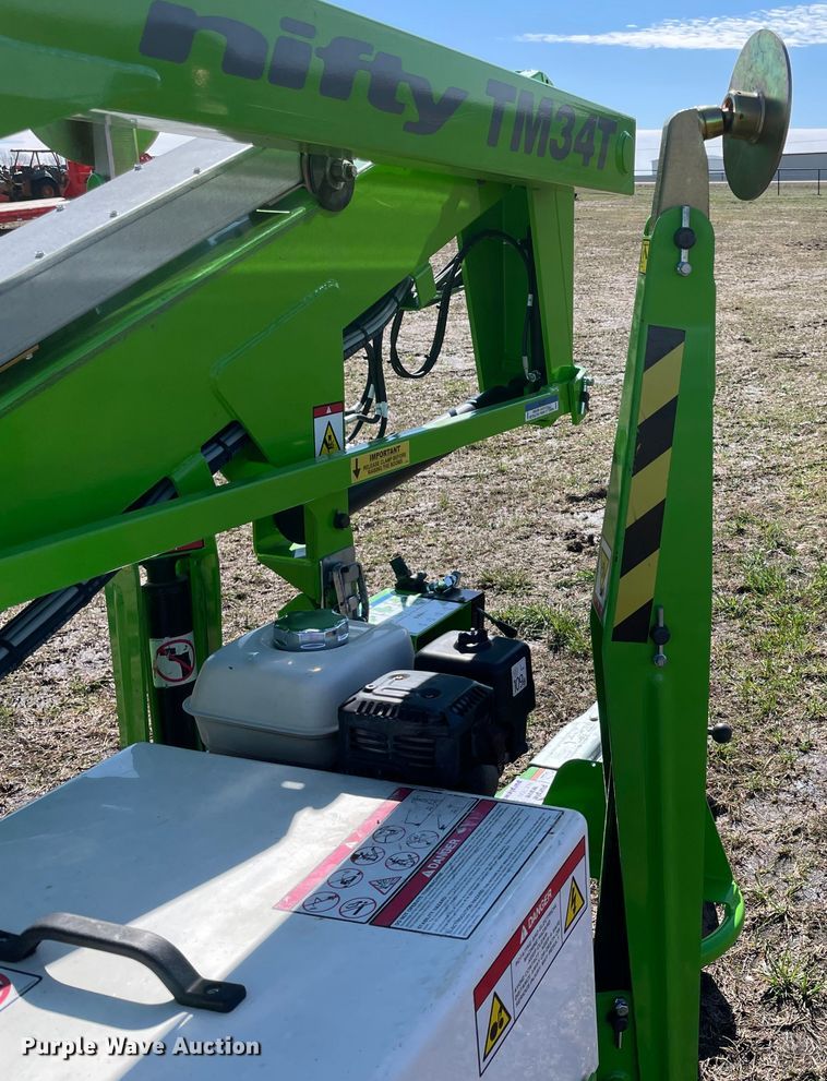 image for item DS2827 2021 Nifty TM34T  boom lift