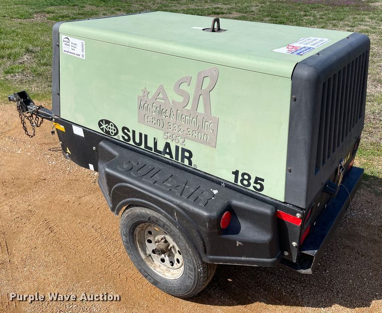 image for item DS2831 Sullair 185DPQ  air compressor