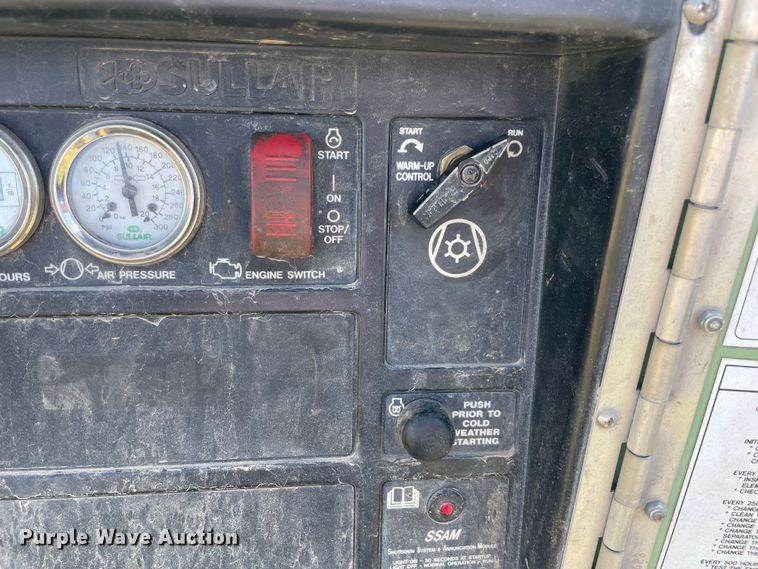 image for item DS2831 Sullair 185DPQ  air compressor