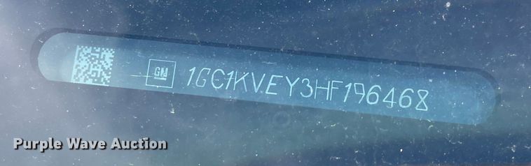 image for item DS2835 2017 Chevrolet Silverado 2500HD  Crew Cab pickup truck