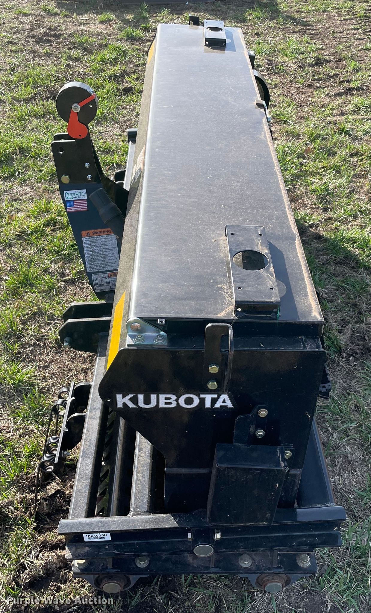 Kubota PS2086 skid steer seeder in Davis, OK Item DP3057 sold