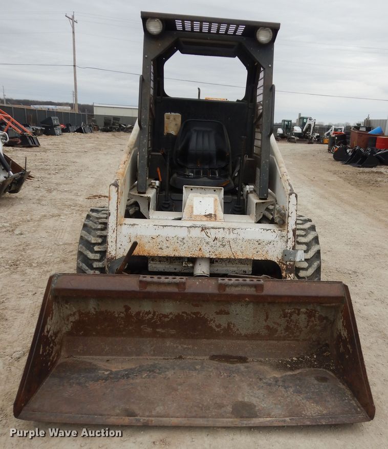 image for item DK7666 1991 Bobcat 743B  skid steer loader