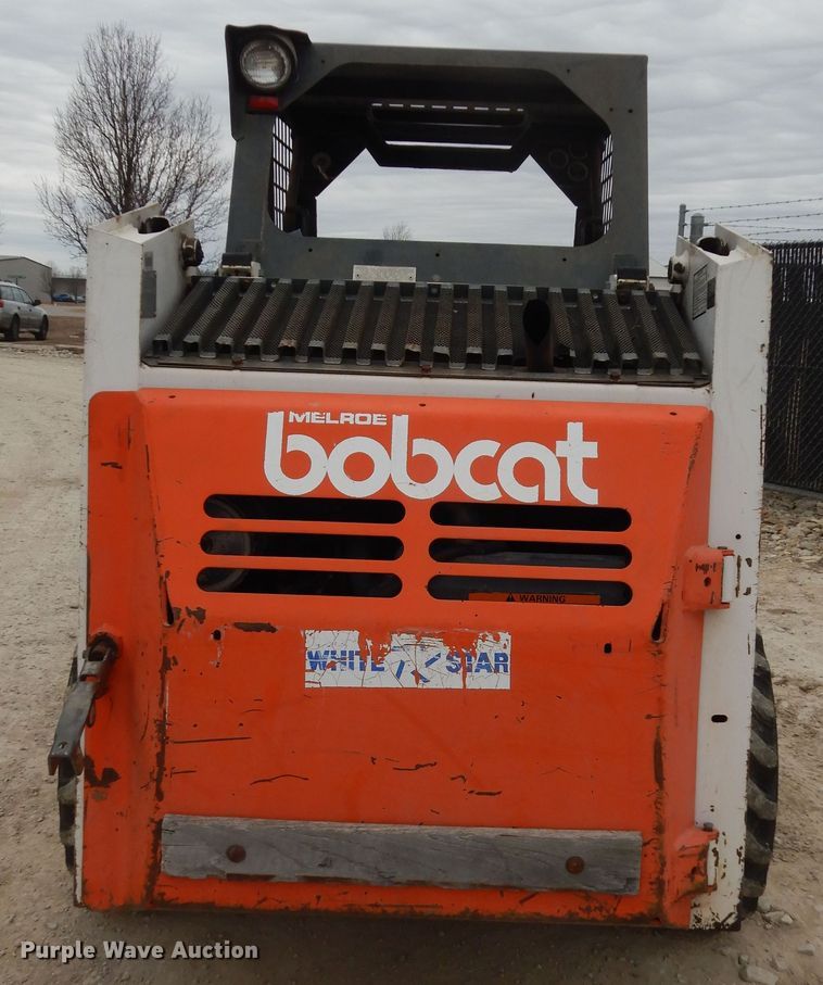 image for item DK7666 1991 Bobcat 743B  skid steer loader