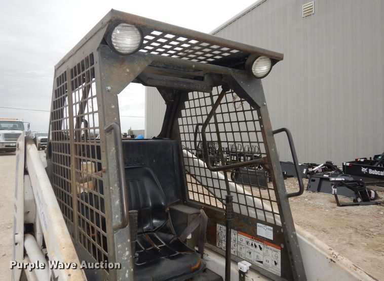 image for item DK7666 1991 Bobcat 743B  skid steer loader