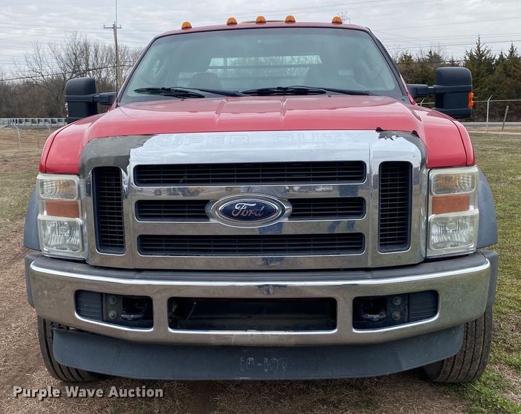 image for item DL7031 2008 Ford F550 Super Duty  flatbed truck