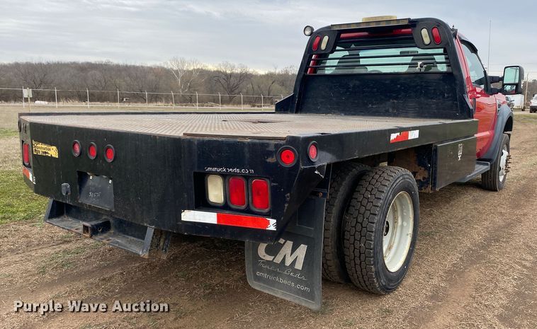 image for item DL7031 2008 Ford F550 Super Duty  flatbed truck