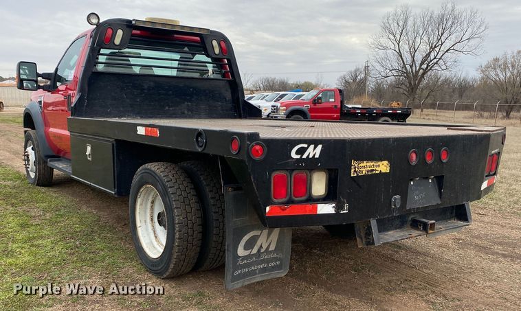 image for item DL7031 2008 Ford F550 Super Duty  flatbed truck