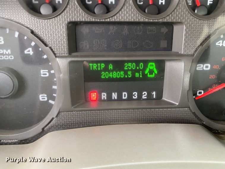 image for item DL7031 2008 Ford F550 Super Duty  flatbed truck