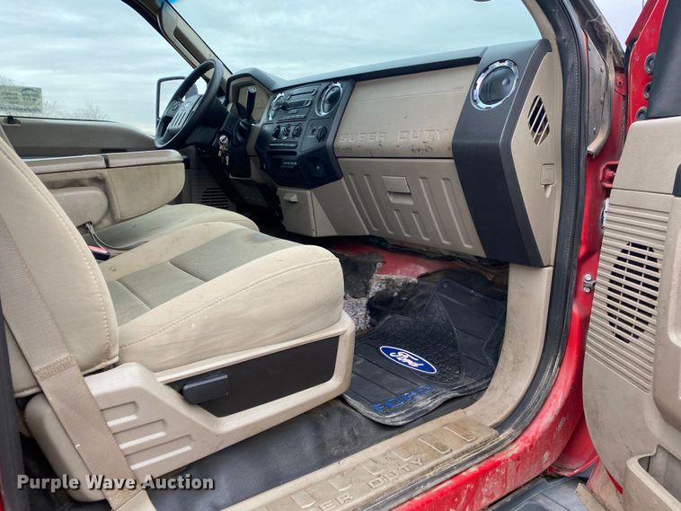 image for item DL7031 2008 Ford F550 Super Duty  flatbed truck