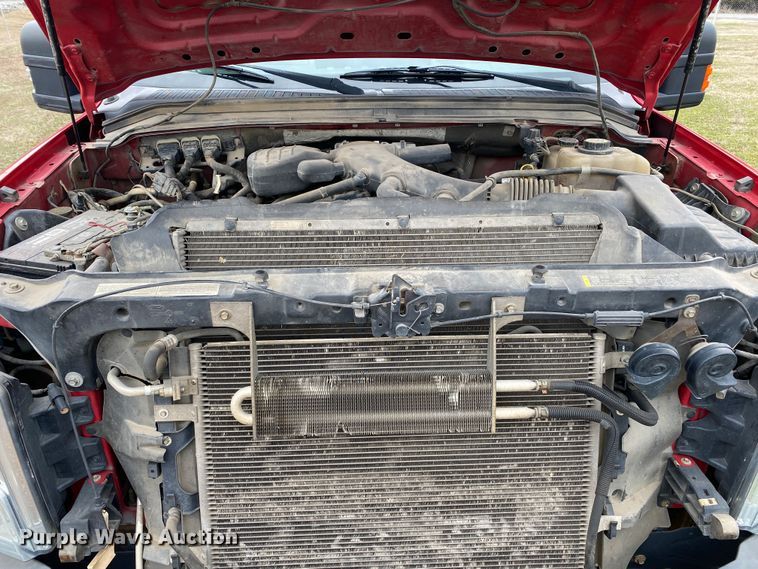 image for item DL7031 2008 Ford F550 Super Duty  flatbed truck