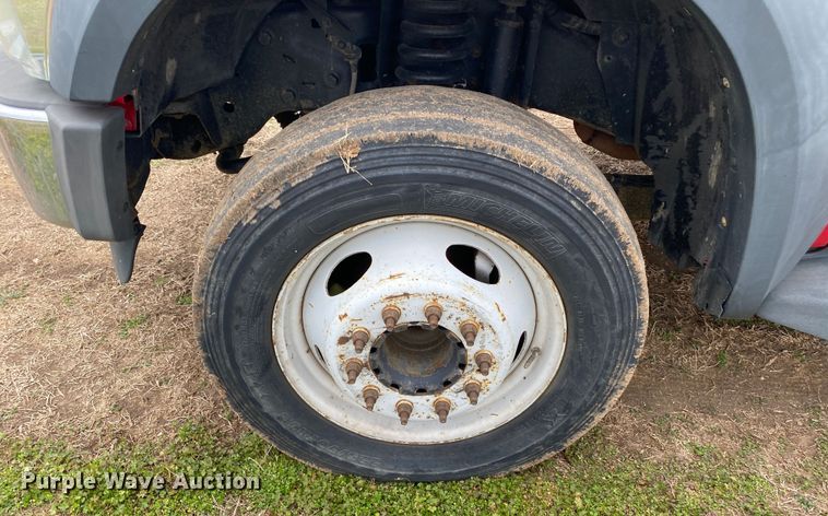 image for item DL7031 2008 Ford F550 Super Duty  flatbed truck