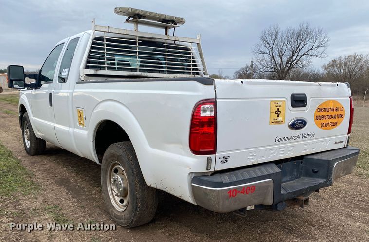 image for item DL7032 2013 Ford F250 Super Duty  SuperCab pickup truck