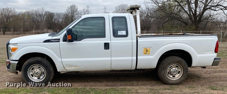 image for item DL7032 2013 Ford F250 Super Duty  SuperCab pickup truck