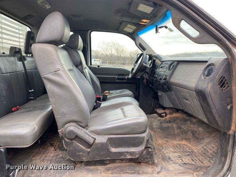 image for item DL7032 2013 Ford F250 Super Duty  SuperCab pickup truck