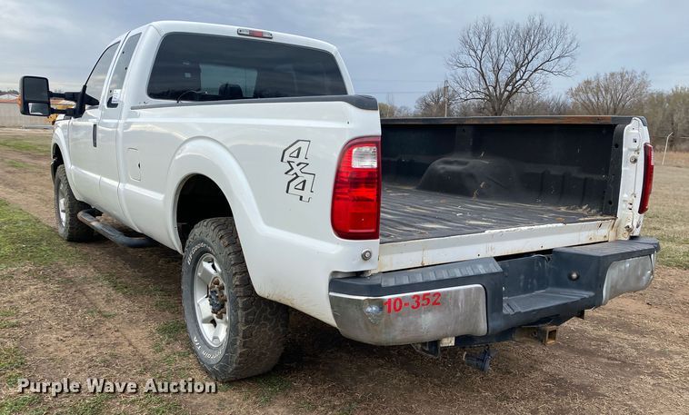 image for item DL7033 2015 Ford F250 Super Duty  SuperCab pickup truck