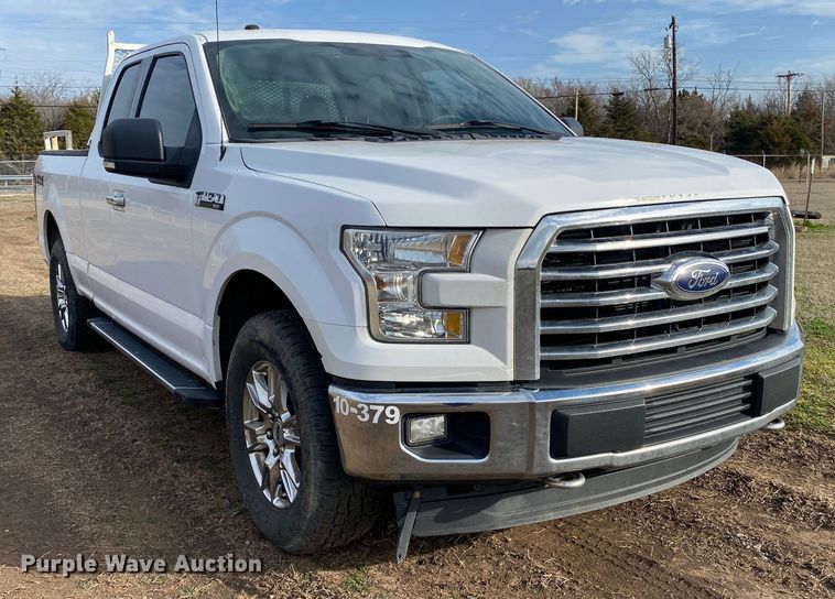 image for item DL7035 2016 Ford F150  SuperCab pickup truck
