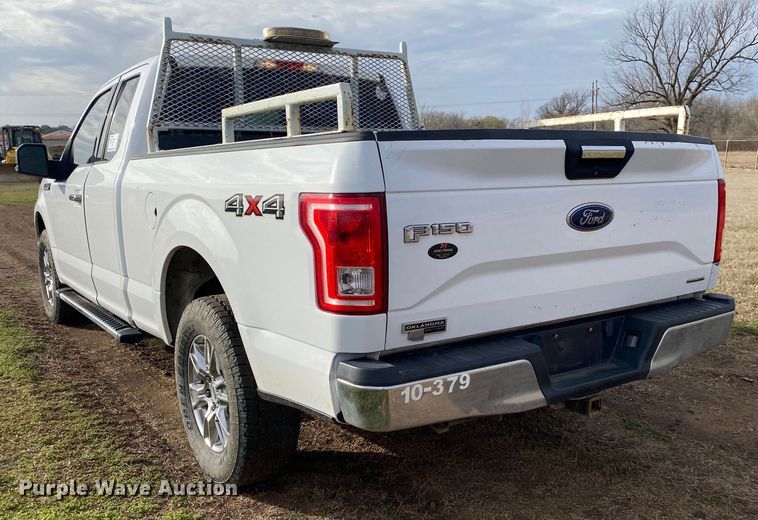 image for item DL7035 2016 Ford F150  SuperCab pickup truck