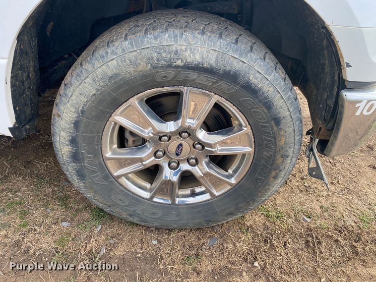 image for item DL7035 2016 Ford F150  SuperCab pickup truck