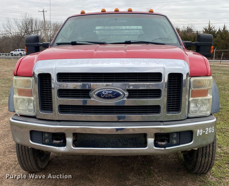 image for item DL7036 2008 Ford F550  flatbed truck