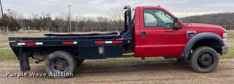 image for item DL7036 2008 Ford F550  flatbed truck