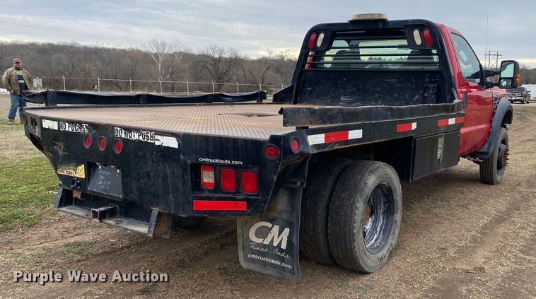 image for item DL7036 2008 Ford F550  flatbed truck