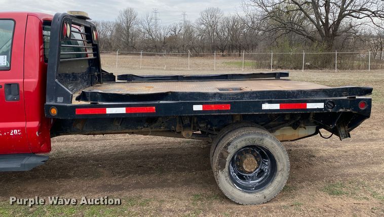 image for item DL7036 2008 Ford F550  flatbed truck