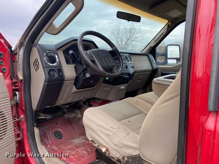 image for item DL7036 2008 Ford F550  flatbed truck