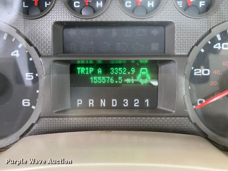 image for item DL7036 2008 Ford F550  flatbed truck