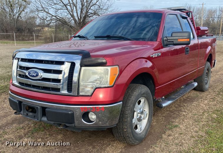 image for item DL7048 2010 Ford F150  SuperCab pickup truck