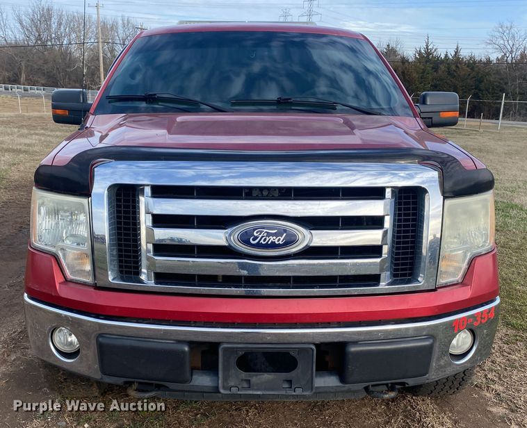 image for item DL7048 2010 Ford F150  SuperCab pickup truck