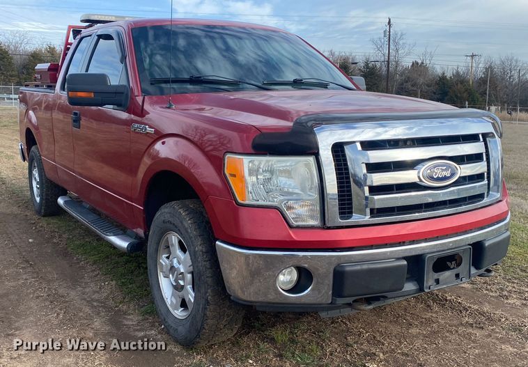 image for item DL7048 2010 Ford F150  SuperCab pickup truck