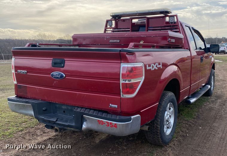 image for item DL7048 2010 Ford F150  SuperCab pickup truck