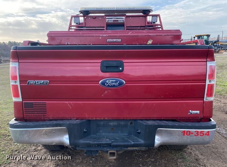 image for item DL7048 2010 Ford F150  SuperCab pickup truck