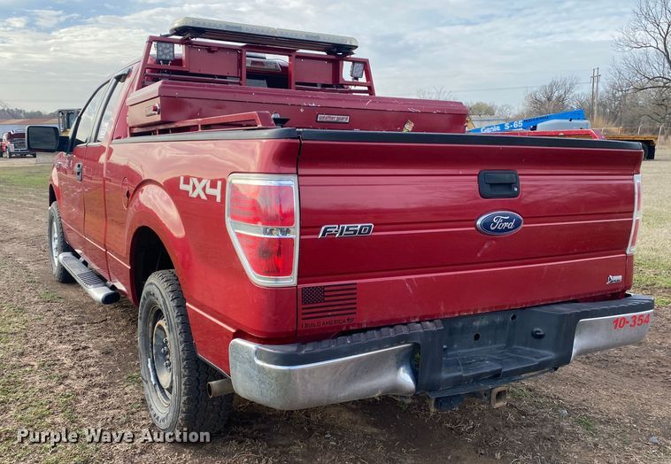 image for item DL7048 2010 Ford F150  SuperCab pickup truck