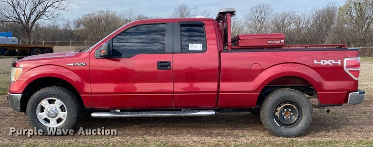 image for item DL7048 2010 Ford F150  SuperCab pickup truck