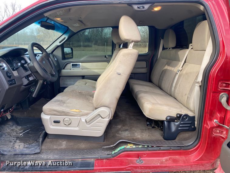 image for item DL7048 2010 Ford F150  SuperCab pickup truck