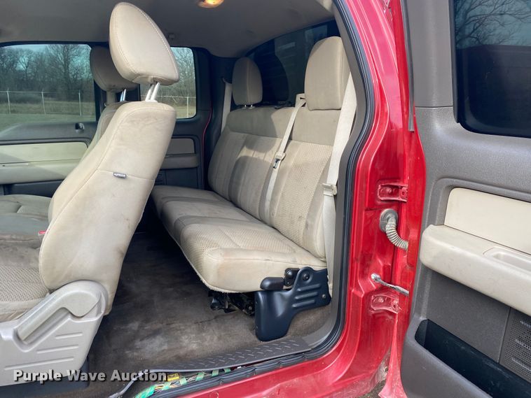 image for item DL7048 2010 Ford F150  SuperCab pickup truck