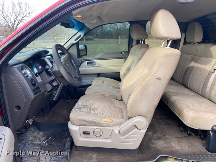 image for item DL7048 2010 Ford F150  SuperCab pickup truck